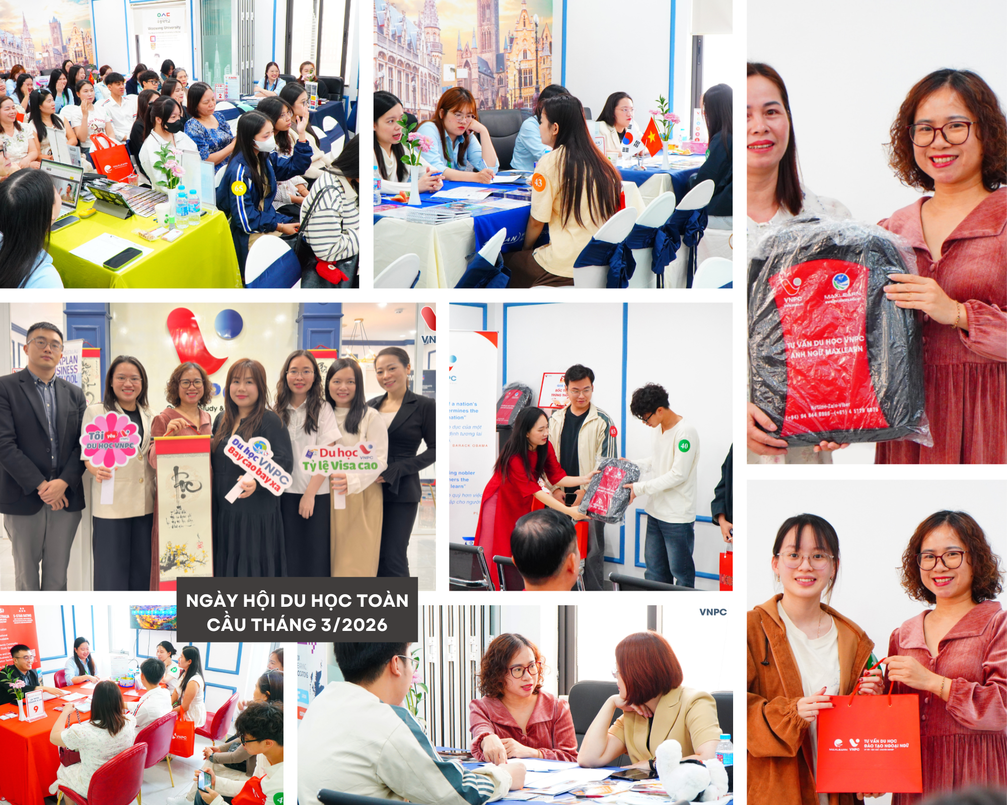 Ngày hội Du học Toàn cầu 22/03/2026 khép lại thành công – VNPC trân trọng cảm ơn